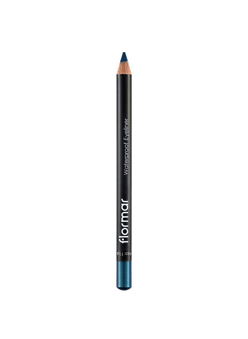 فلورمار Flormar Waterproof Eyeliner Pencil - 114 Blue Sky (made in Mexico)