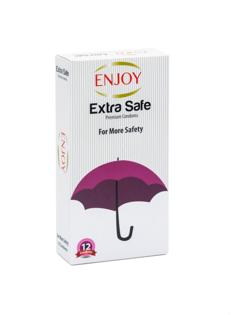 ENJOY Extra Safe Premium Condoms 24 Pcs - Image 3