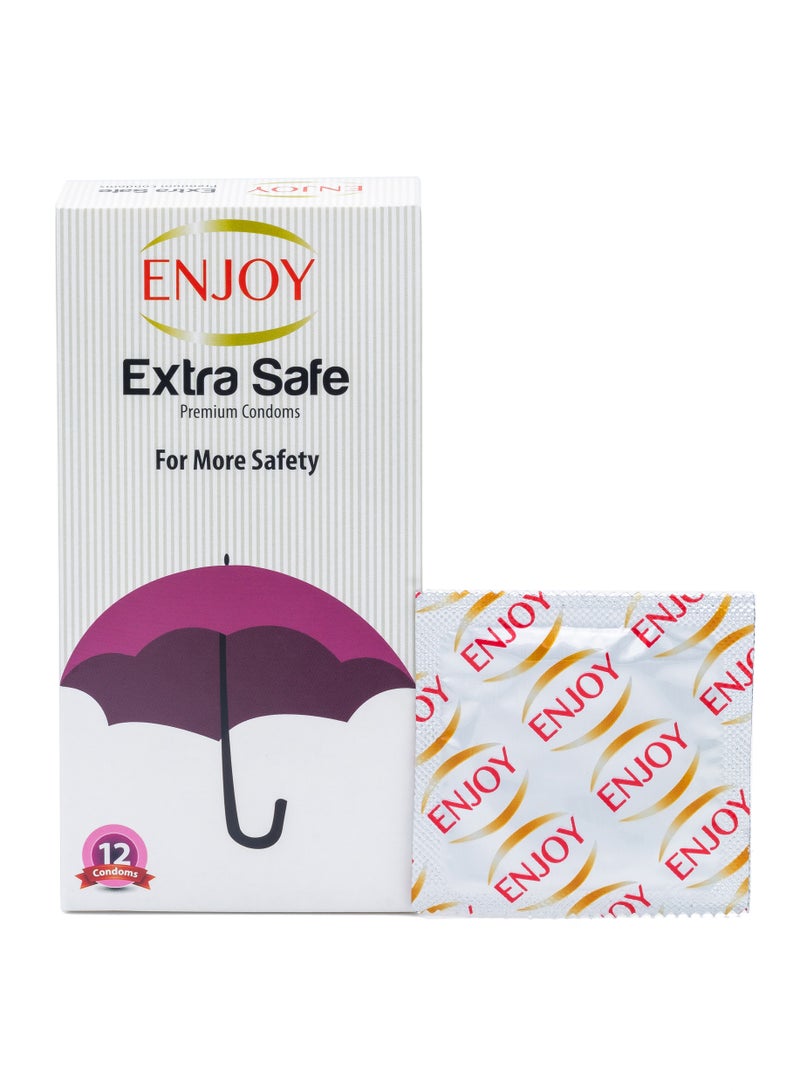 ENJOY Extra Safe Premium Condoms 24 Pcs - Image 2