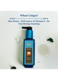Blue Nectar Ayurvedic Tan Removal Face Wash For Glowing Skin Honey Aloe Vera Detan Face Wash For Dry Skin Oily Skin And Combination Skin With Natural Vitamin E (8 Herbs 100Ml)  - Image 2