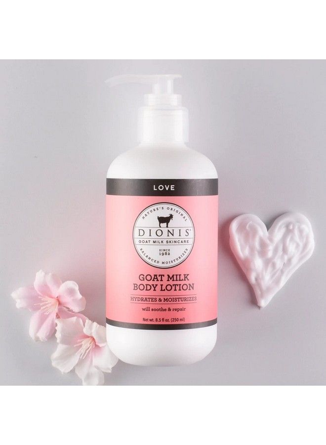 Dionis Goat Milk Skincare Love Scented Body Lotion Lotion For Hydrating & Moisturizing Dry Sensitive Skin Made In The Usa Cruelty Free & Paraben Free Body Lotion With Pump 8.5 Oz Bottle - Image 3