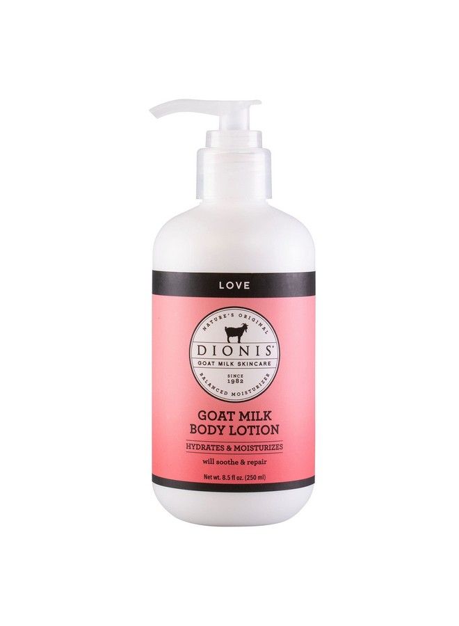 Dionis Goat Milk Skincare Love Scented Body Lotion Lotion For Hydrating & Moisturizing Dry Sensitive Skin Made In The Usa Cruelty Free & Paraben Free Body Lotion With Pump 8.5 Oz Bottle - Image 2