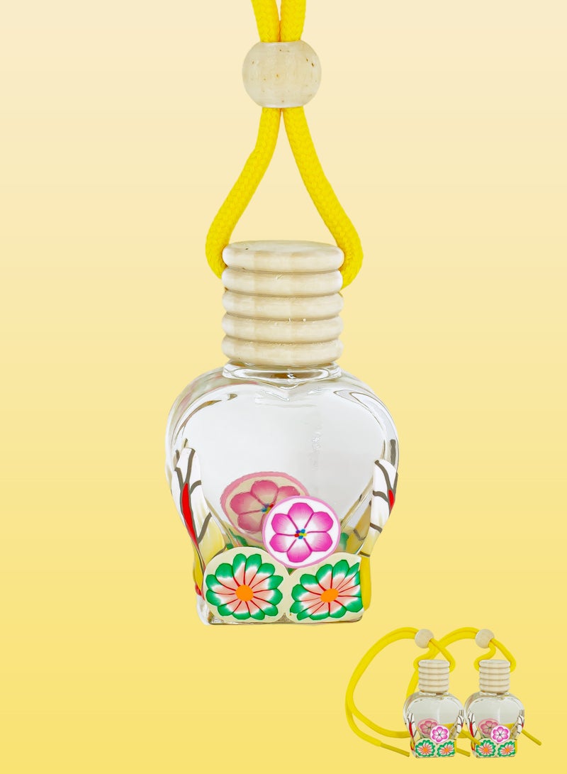 CONCORD - Car and Home Hanging Air freshener, 10ml | Lemon Fragrance, 60 Days Lasting* | Limited Time Offer: PACK OF 2 - Image 1