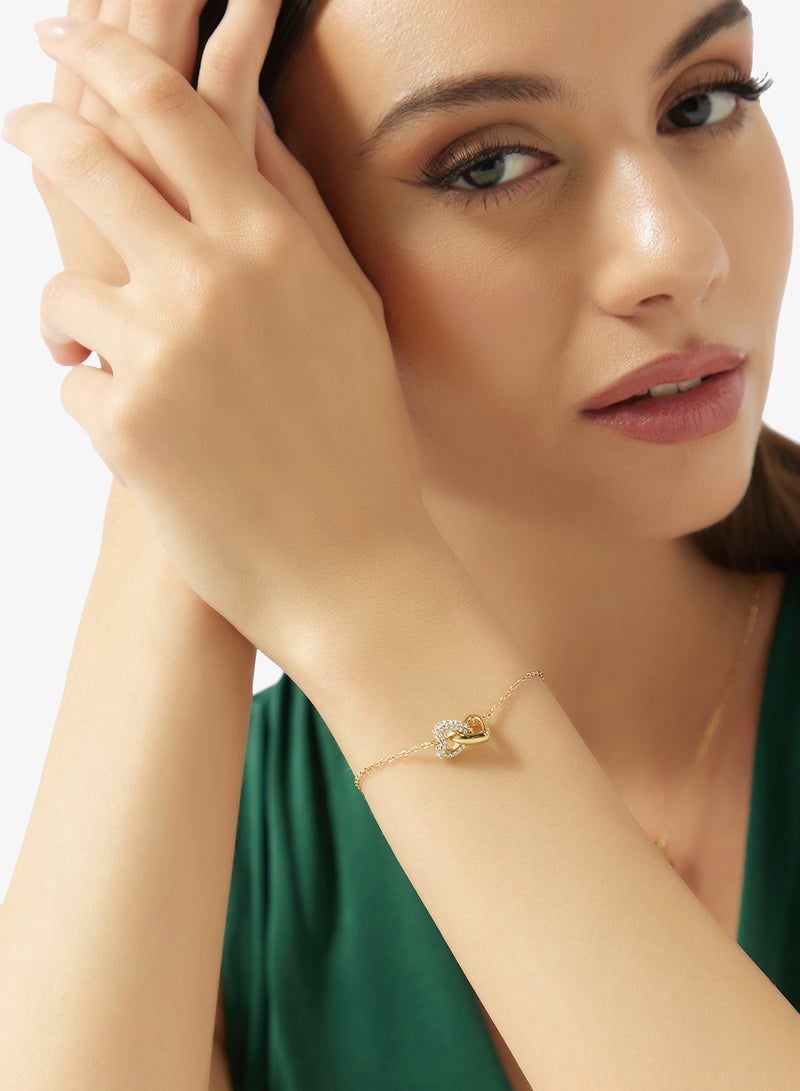 Heart Links Chain Bracelet - view 5