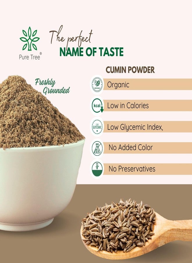 Pure Tree Certified Organic Jeera Powder | 250 g | Jeelakarra | Zeera Powder | Cumin Powder | Boost Immunity | Adds Flavor to Curries & Veg - Image 5