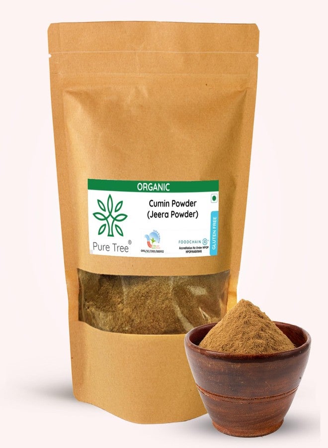 Pure Tree Certified Organic Jeera Powder | 250 g | Jeelakarra | Zeera Powder | Cumin Powder | Boost Immunity | Adds Flavor to Curries & Veg - Image 1