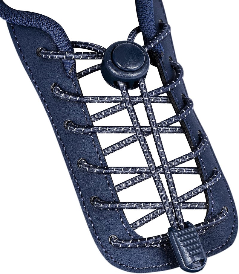 iLiveX No Tie Shoelaces - Elastic Shoe Laces - Lock Shoelaces for Sneakers - One Size Fits All for Adults and Kids - Image 1