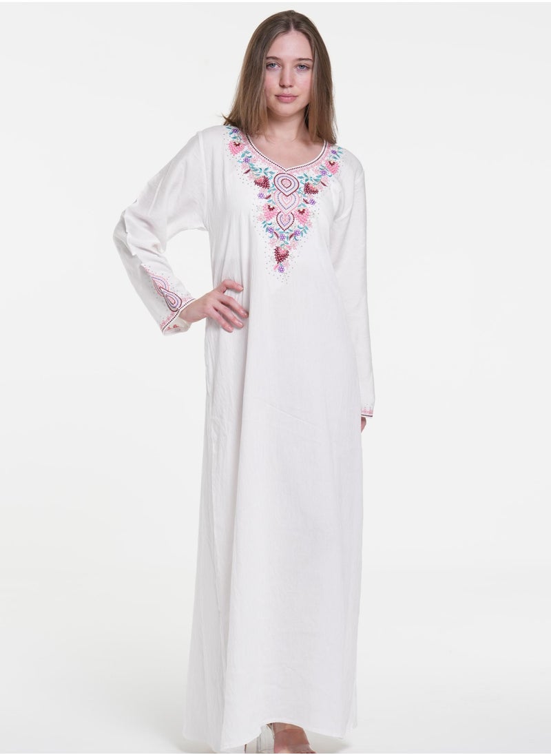 AL BENT AL SHARQIEH women jalabiya , arabian traditional dress  - Image 1