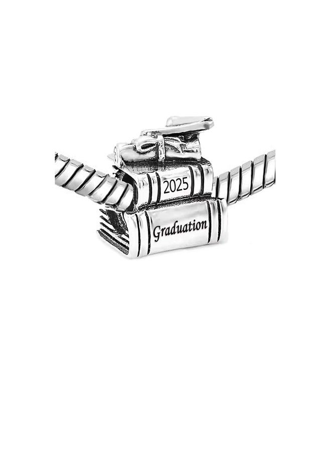 KunBead Graduation 2025 Graduate Bead Birthday Charms Compatible with Pandora Bracelets for Women - Image 2