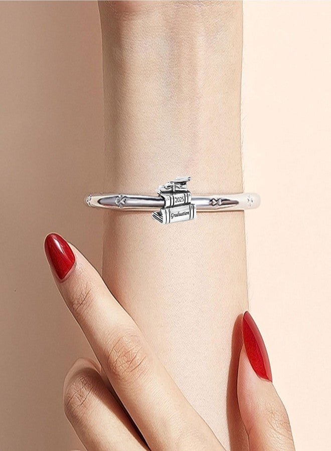 KunBead Graduation 2025 Graduate Bead Birthday Charms Compatible with Pandora Bracelets for Women - Image 3