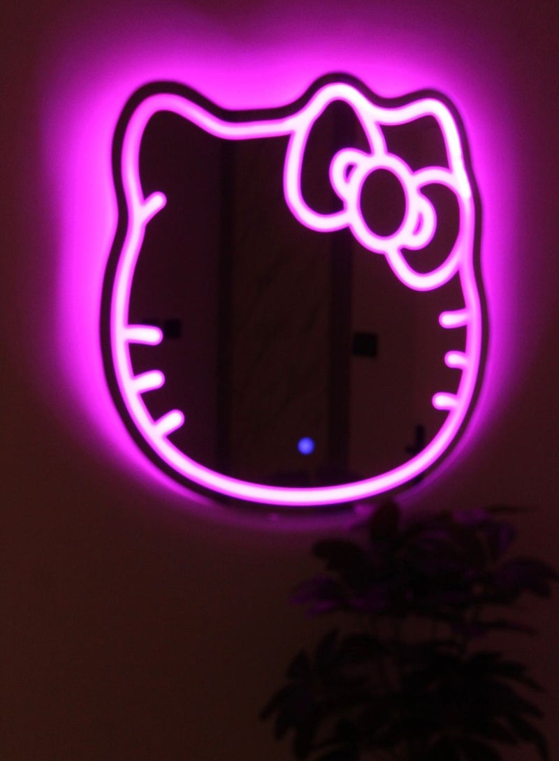 Glass Corner Mirror in the shape of Lulu Caty - Image 1