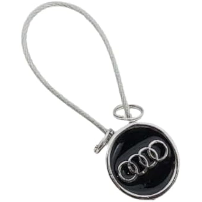 Audi ZINC ALLOY METAL KEYRING COMPATIBLE FOR BIKE, KEYRING FOR CAR, GIFT FOR BOYS - Image 1