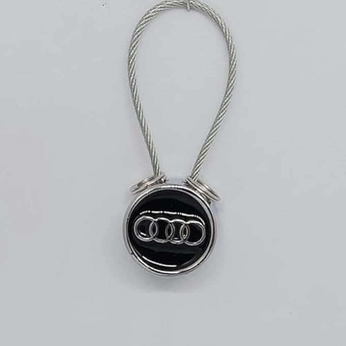 Audi ZINC ALLOY METAL KEYRING COMPATIBLE FOR BIKE, KEYRING FOR CAR, GIFT FOR BOYS - Image 3