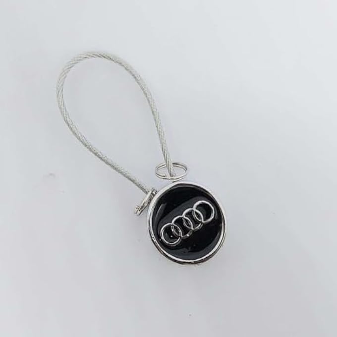 Audi ZINC ALLOY METAL KEYRING COMPATIBLE FOR BIKE, KEYRING FOR CAR, GIFT FOR BOYS - Image 4