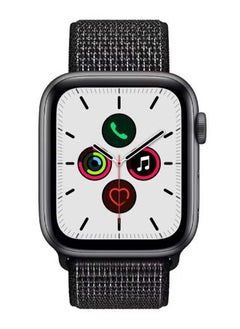 PROMASS Nylon Replacement Band For Apple iWatch Series 5/4/3/2/1 Black Reflective  - Image 2