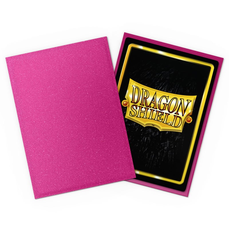 Dragon Shield | Standard Size Matte Card Sleeves | 100 CT - Smooth & Tough TCG Sleeves - Compatible with Pokemon, Flesh & Blood, One Piece & Magic The Gathering | Pink Sapphire - Image 3