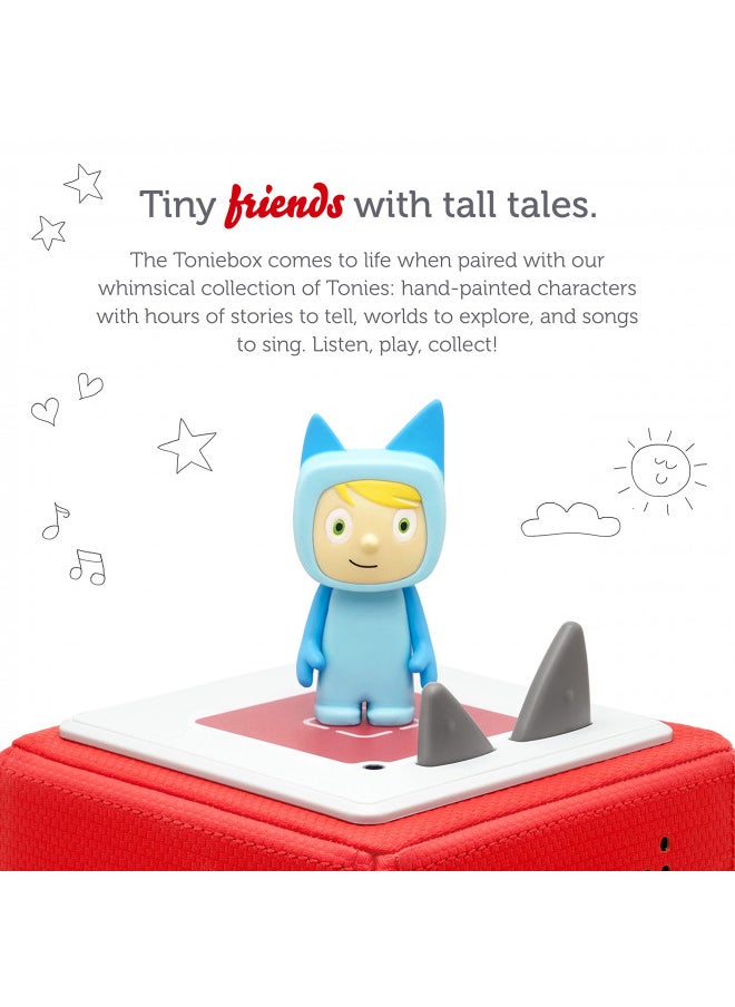 Tonies Tonies Creative Audio Character - Record and Upload up to 90 Minutes of Your Own Stories and Songs - Light Blue/Light  - Image 1