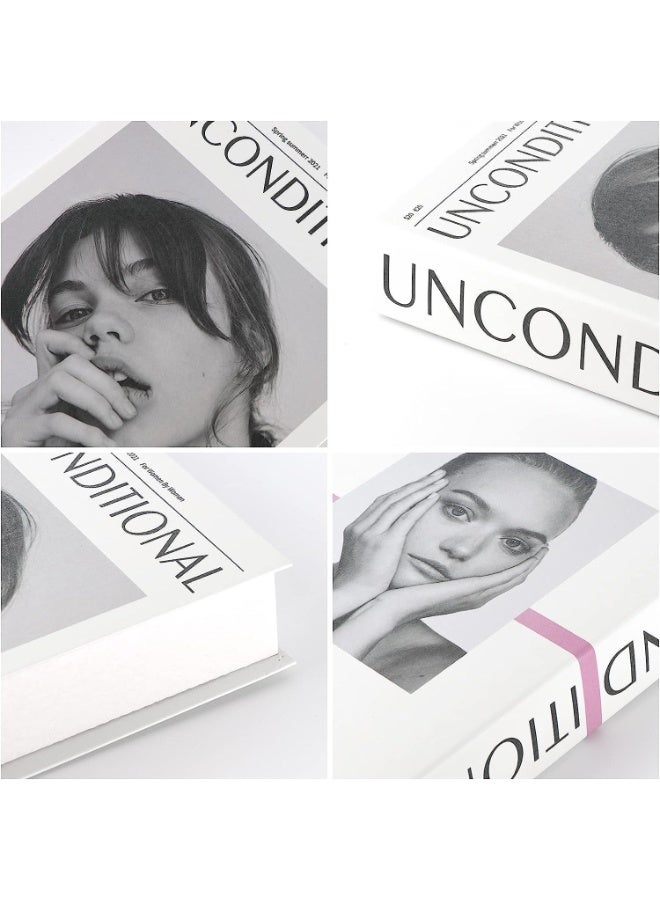 4 قطع كتب اصطناعية للديكور، كتب ديكورية فاخرة وعصرية، ديكور منزلي، رفوف، مدخل عصري، ديكور غرفة المعيشة، كتب مكدسة، ديكور عصري - Image 4