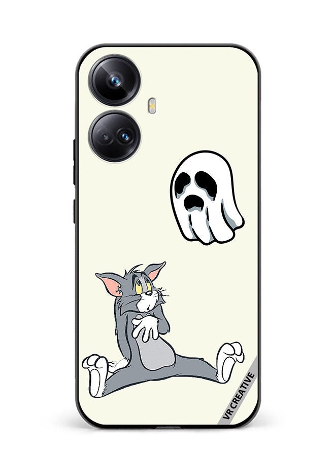 VR CREATIVE Protective Case Cover For Realme 10 Pro Plus Tom Scared Design Multicolour - Image 1