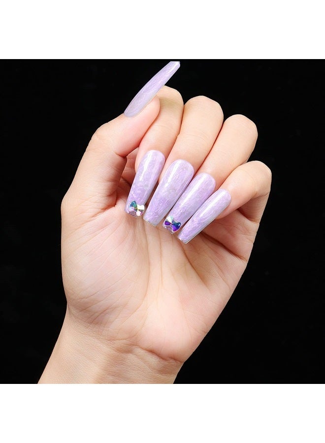 AIMEILI طلاء أظافر جل خالي من الهيما، جل أظافر لامع على شكل حورية البحر - (171) 10 مل - Image 5