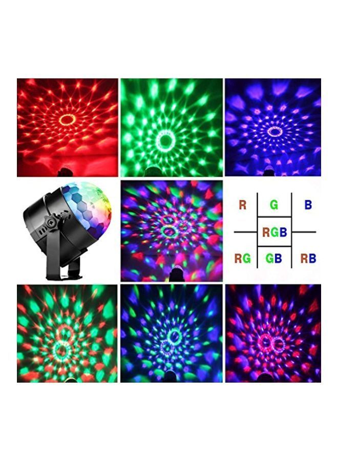 NIBEMINENT LED Disco Ball Party Lights Multicolour 3.8x3.4x3.4inch - Image 3