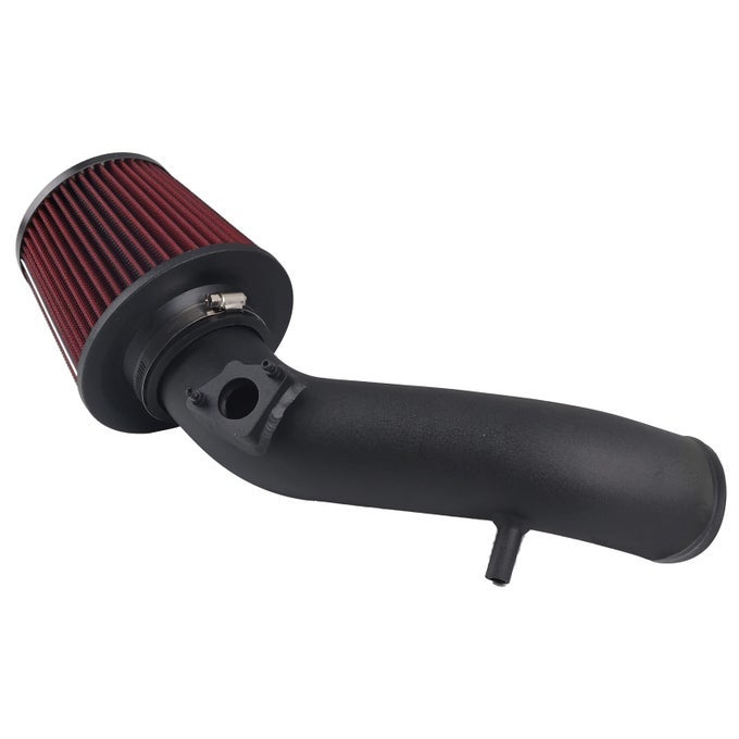 Cold Air Intake Kit Compatible With 200812 Honda Accord 24L 8Th Genhigh Performance Red Filter Black Pipe Washable Filter