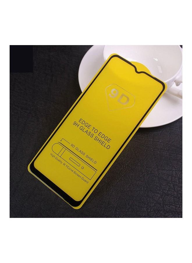 ماركة غير محددة Samsung Galaxy A20S 9D واقي شاشة زجاجي مقوى أسود / شفاف  - Image 3