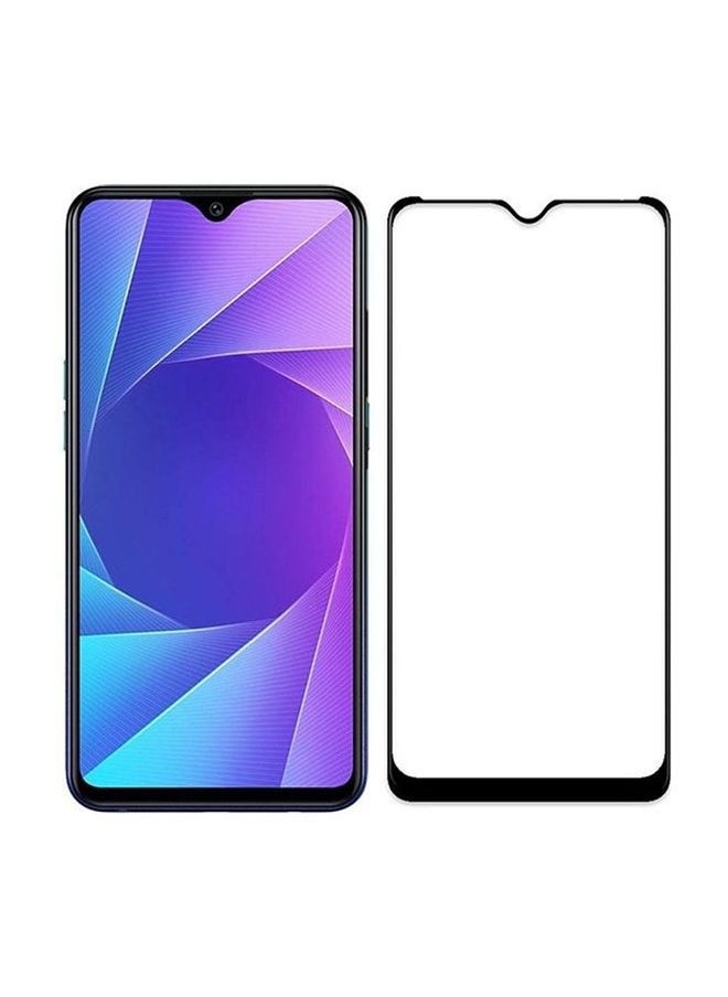 ماركة غير محددة Samsung Galaxy A20S 9D واقي شاشة زجاجي مقوى أسود / شفاف  - Image 1