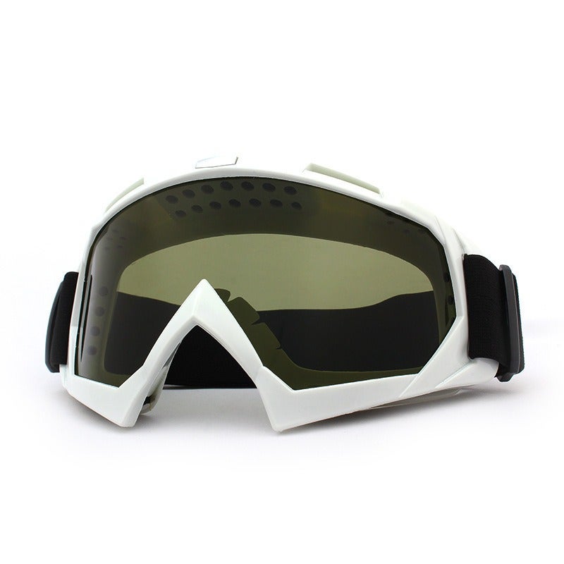Qi Ta Unisex Sports Cycling Ski Goggles for Outdoor Mountaineering, Motocross Motorcycle Windproof Glasses - Image 1