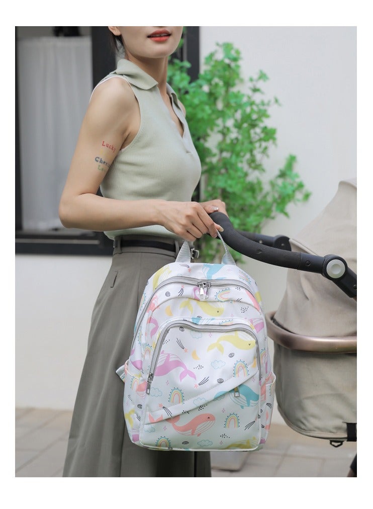 Mark Fairwhale Portable Large Capacity Leisure Multifunctional Backpack, Baby Stroller Hanging Bag  - Image 3