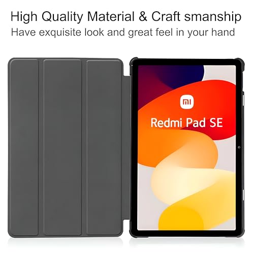 ProElite Case Cover for Redmi Pad SE 11 inch Cover, Slim Trifold Flip case Cover for Redmi Pad SE 11 inch Tablet [Auto Sleep Wake Feature], Eiffel - Image 4
