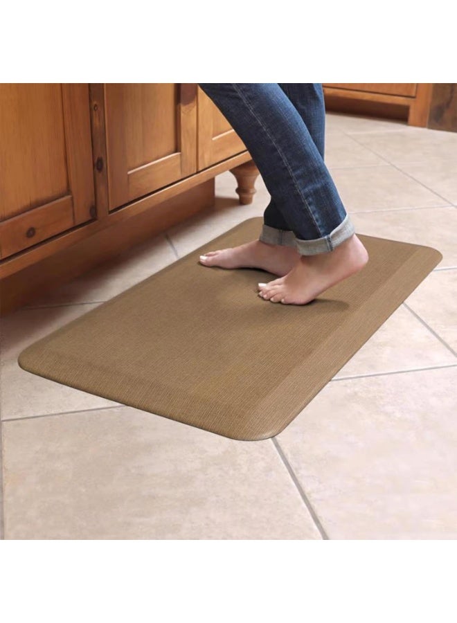 GelPro Designer Comfort Mat-Grasscloth Khaki 20 X 30 Inch - Image 4