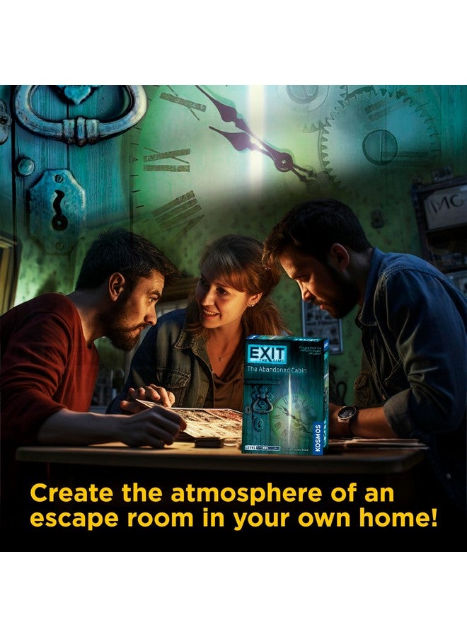 Thames & Kosmos Exit: The Abandoned Cabin - Kennerspiel Des Jahres Winner, Card-Based Family Escape Room Game for 1-4 Players, Ages 12+ - Image 5