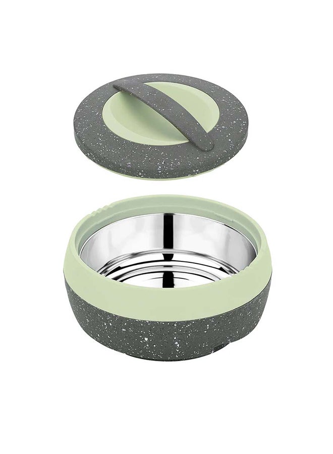 Royalford Cosmos Ceramic Casserole Green and Grey 3.5Liters - Image 3