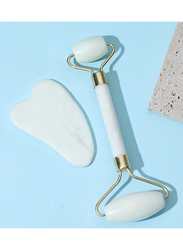 أوريتي أسطوانة الوجه وغوا شا أدوات الوجه للعناية بالبشرة - Image 1