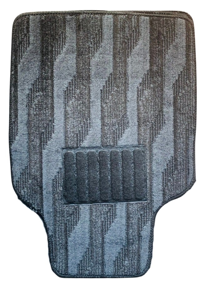 ALLKING Universal Car Mat | Anti Slip Car Floor Mat| Stain Proof| Universal Shape | Easy Installation | Complete Set, Executive Series - Image 1