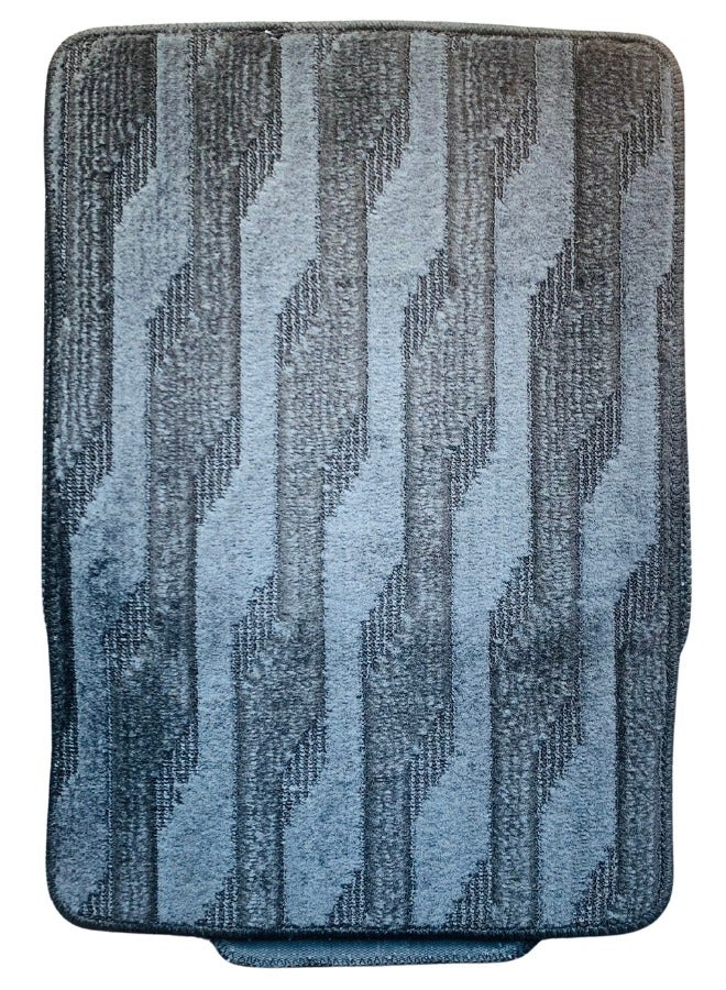 ALLKING Universal Car Mat | Anti Slip Car Floor Mat| Stain Proof| Universal Shape | Easy Installation | Complete Set, Executive Series - Image 2