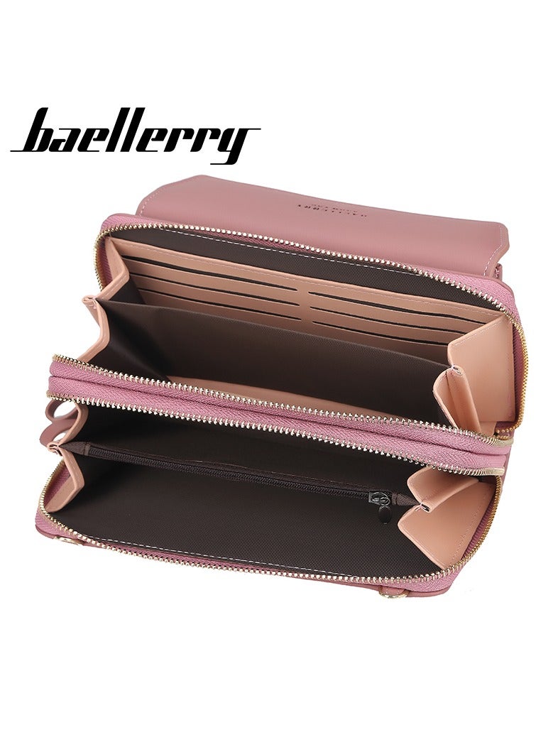 Baellery Women's cross body clutch - dark pink - Image 2