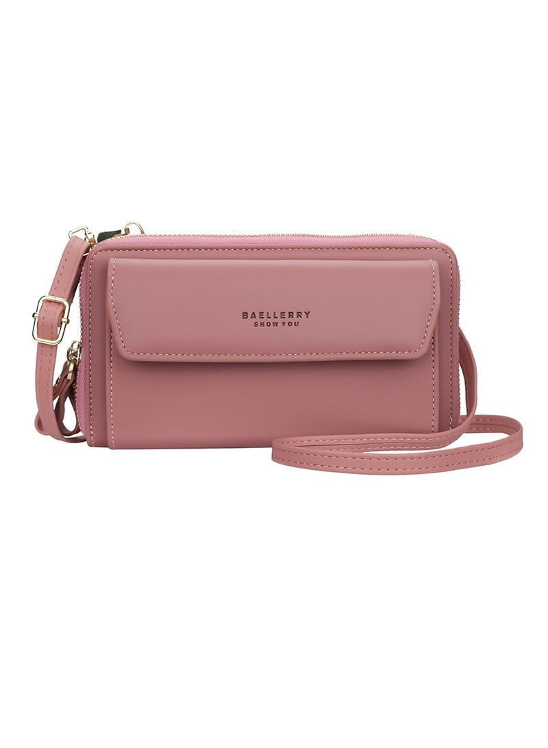 Baellery Women's cross body clutch - dark pink - Image 3