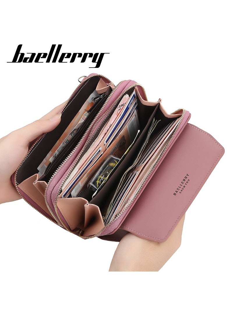 Baellery Women's cross body clutch - dark pink - Image 5