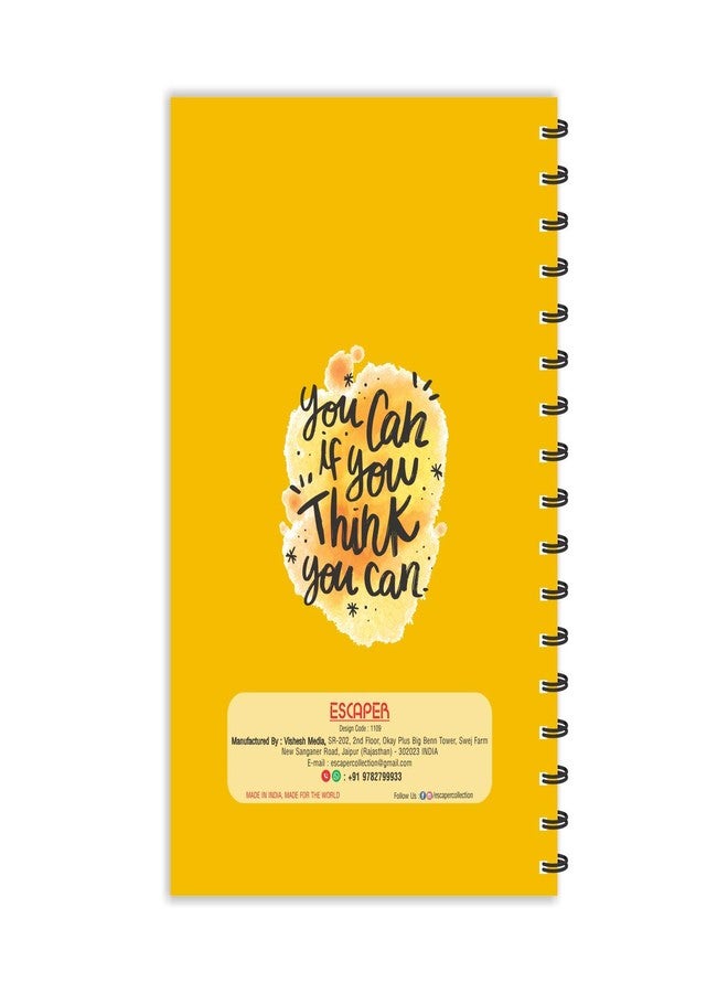 ESCAPER هروب إن كنت تعتقد أنك تستطيع! دفتر ملاحظات باقتباسات تحفيزية (مسطر - A5)، اقتباسات على دفتر ملاحظات، مفكرة يومية، مفكرة للأولاد، مفكرة للبنات، مفكرة للأطفال، مفكرة للمكتب - Image 2