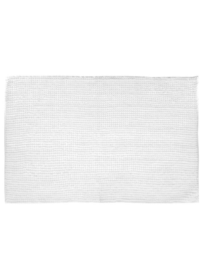 Chenille Rectangular Bath Mat White 50 x 80 cm 138043I - pzsku/Z543700D4484187E9AF80Z/45/_/1720600848/098eeac2-c649-42e1-b3fd-44c68ec8cf69