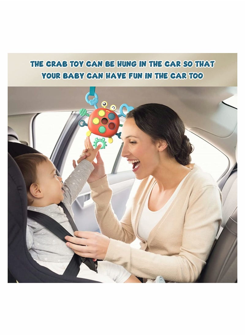 Y&D - Toddler Montessori Toys Sensory Fine Motor Skills for Kids Crab Educational Learning Birthday Boys Girl Gifts - Image 1