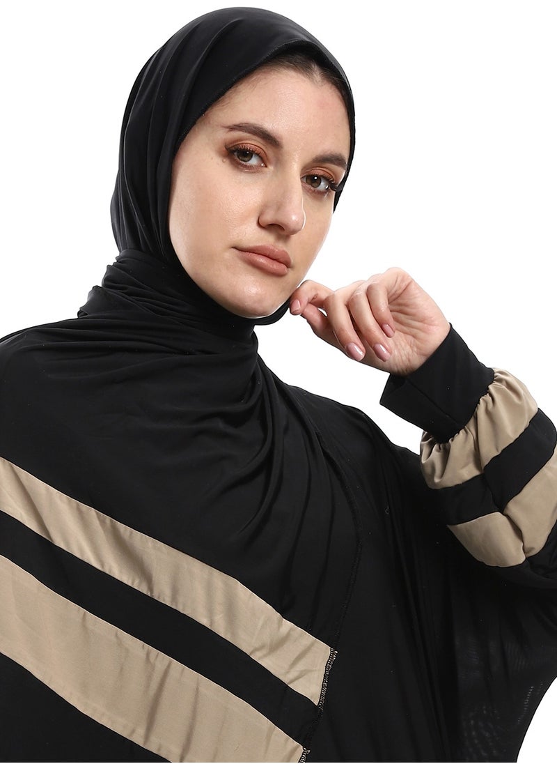 سيزار اسدال صلاة حريمي سادة بتصميمات خطية  - Image 3