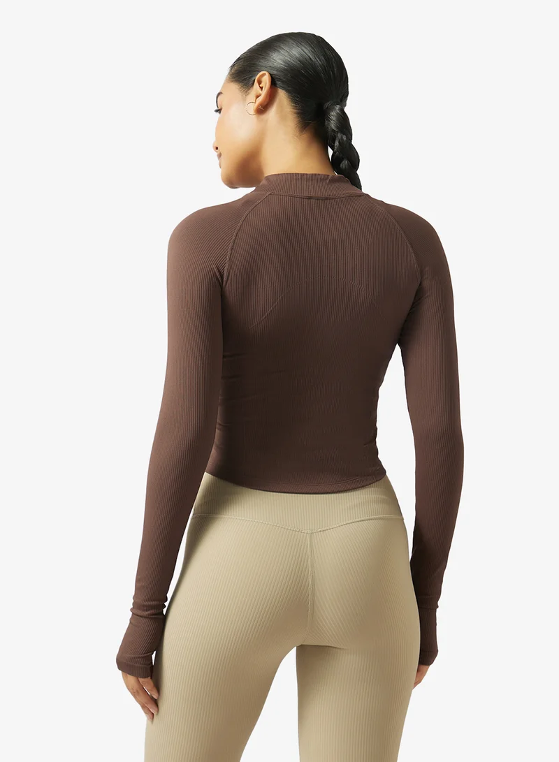 Frwd Zip Up Sculpting Seamless Training Jacket