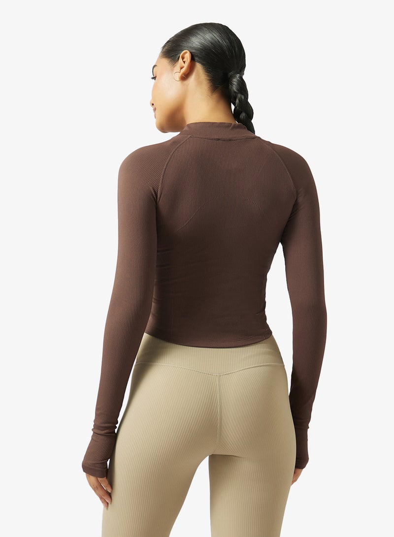 FRWD Zip Up Sculpting Seamless Training Jacket - Image 2