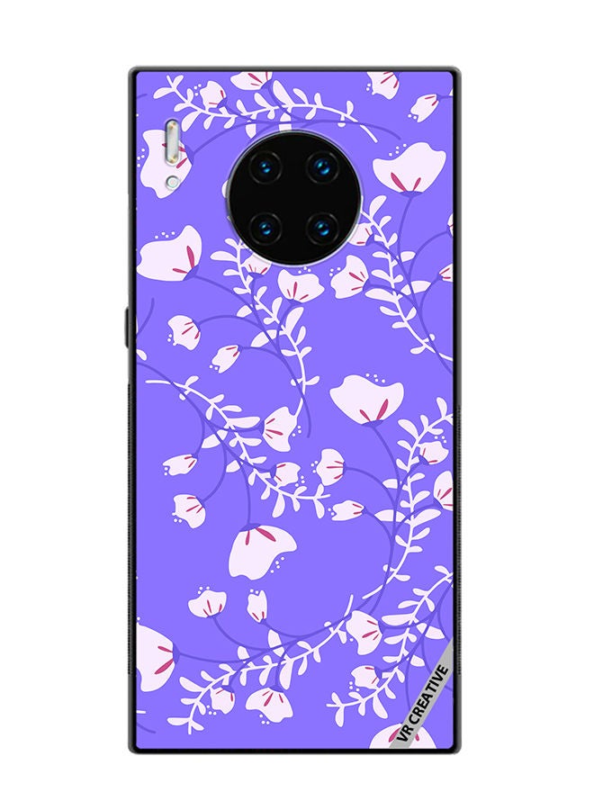 VR CREATIVE Protective Case Cover For Huawei Mate 30 Pro Flower Design Multicolour - Image 1
