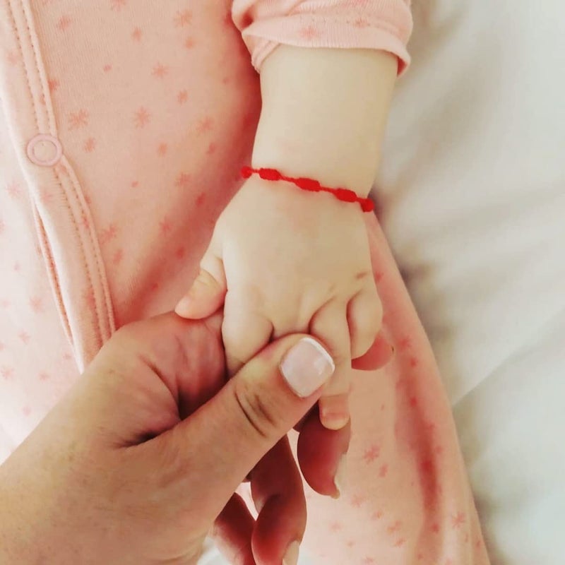 PHITECUS Red Bracelet for Babies, Baby Girl and Baby boy. Protection Amulet for Children. String for Good Luck and The Evil Eye. Infant Bracelet for Newborn and Kids - Image 3