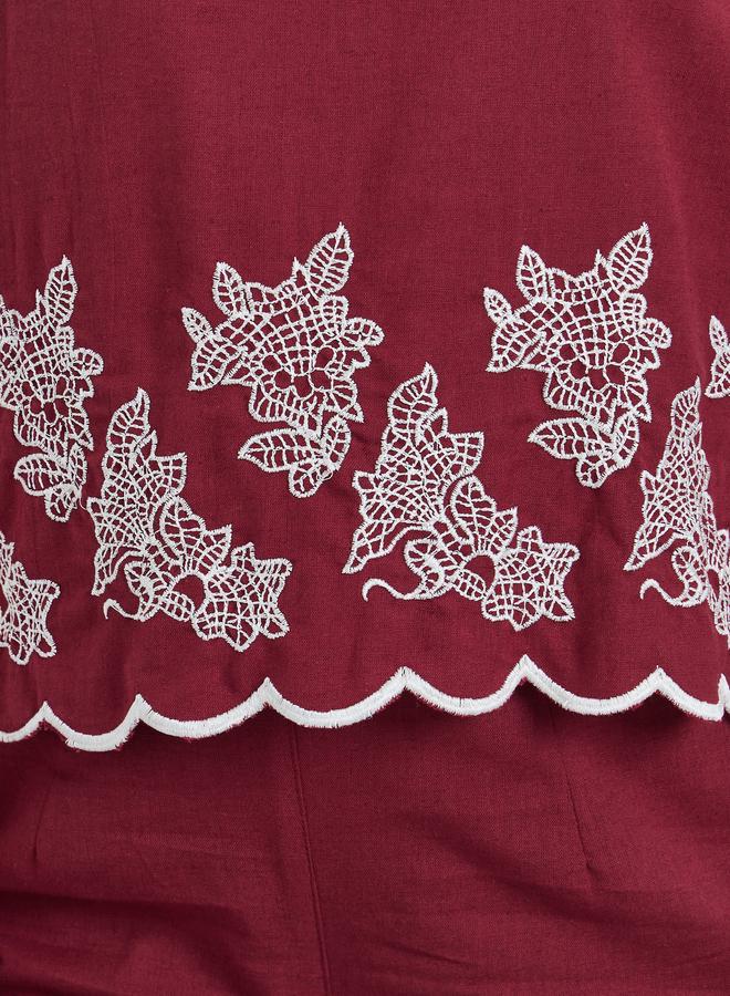 Styli Women Embroidered Top and Trousers Co-Ords - Image 3