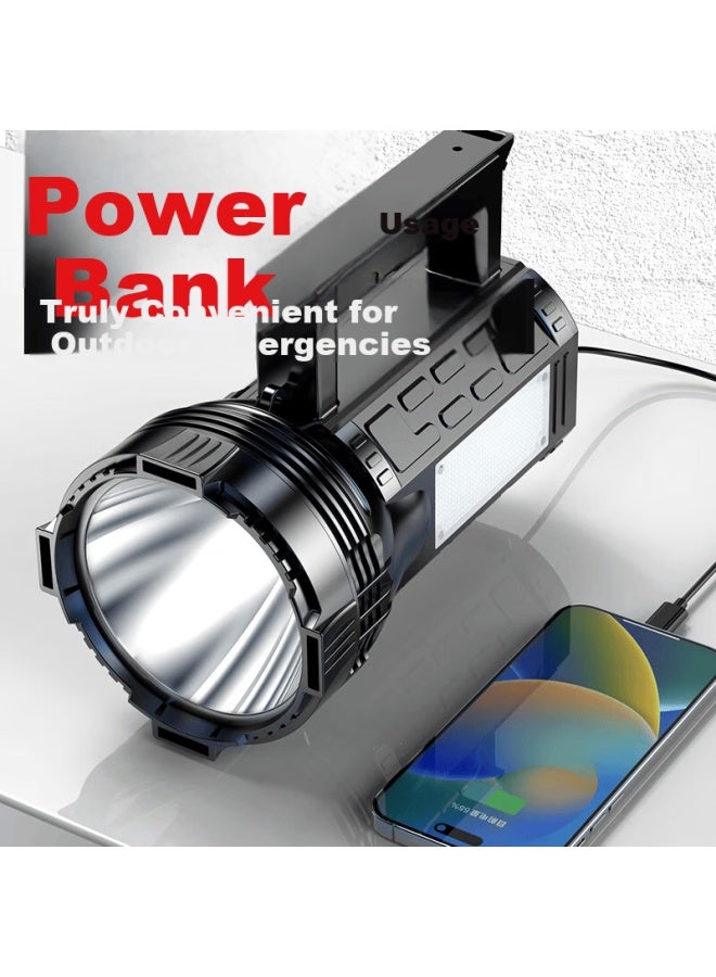 General of Light Guangming General High-power Rechargeable Flashlight Portable Spotlight Outdoor Long-range Emergency Lighting - Image 4